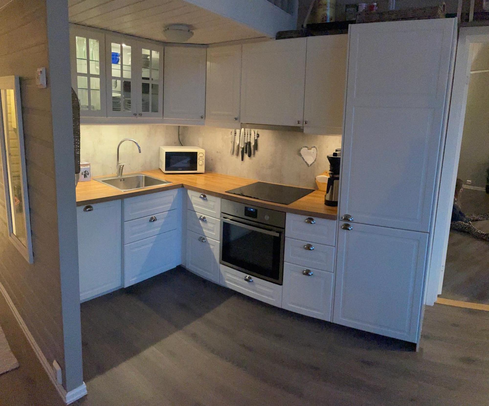 Hytte Ved Sjoen Napp Exterior photo